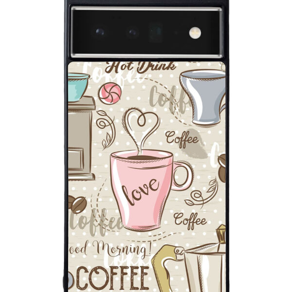 Coffee Wallpaper Cute Google Google Pixel 6 Pro Case CT0149