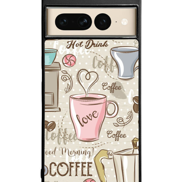 Coffee Wallpaper Cute Google Google Pixel 7 Pro Case CT0149