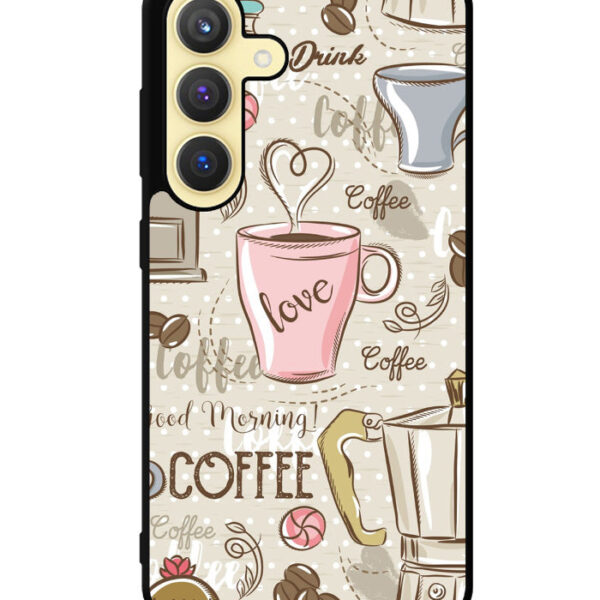 Coffee Wallpaper Cute Samsung Galaxy S24 Plus Case CT0149