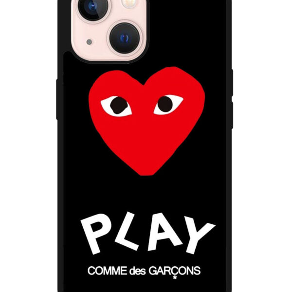 comme des garcons Logo iPhone 13 Mini Case CT1619
