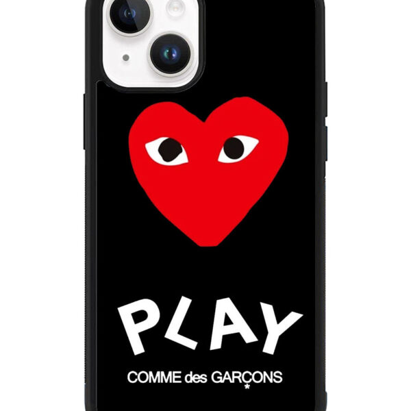 comme des garcons Logo iPhone 15 Case CT1619