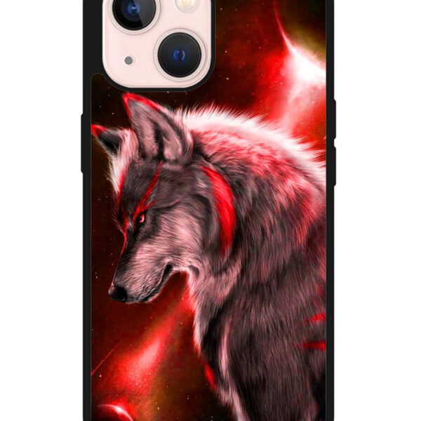 Cool Wolf Red iPhone 13 Case CT8680