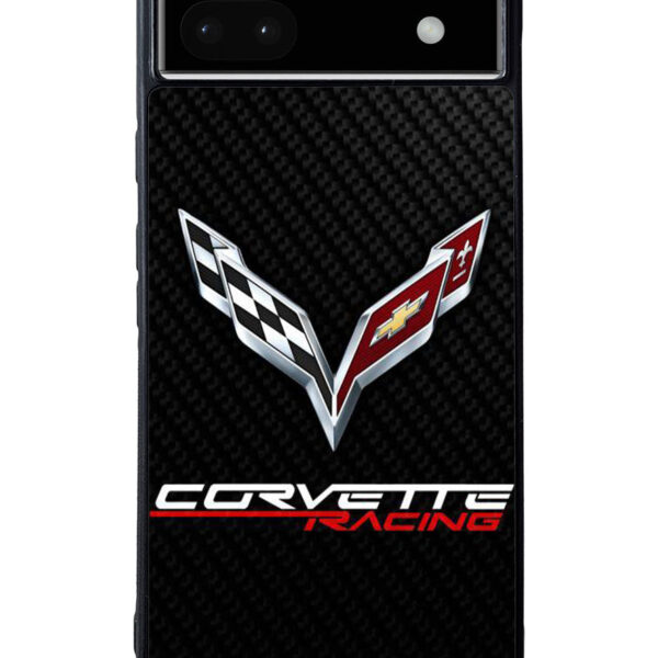 Corvette Logo Carbon Google Pixel 6A Case CT4507