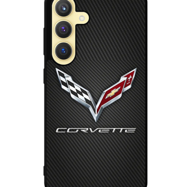Corvette Logo Carbon Samsung Galaxy S24 Plus Case CT8844