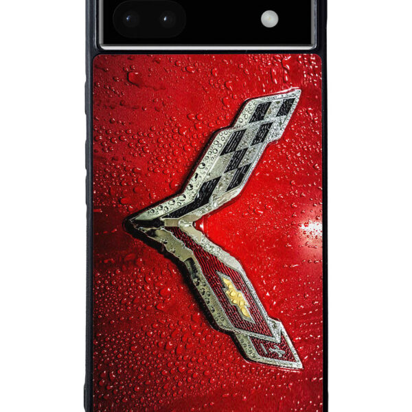 Corvette Logo Condenses Google Pixel 6A Case CT8451