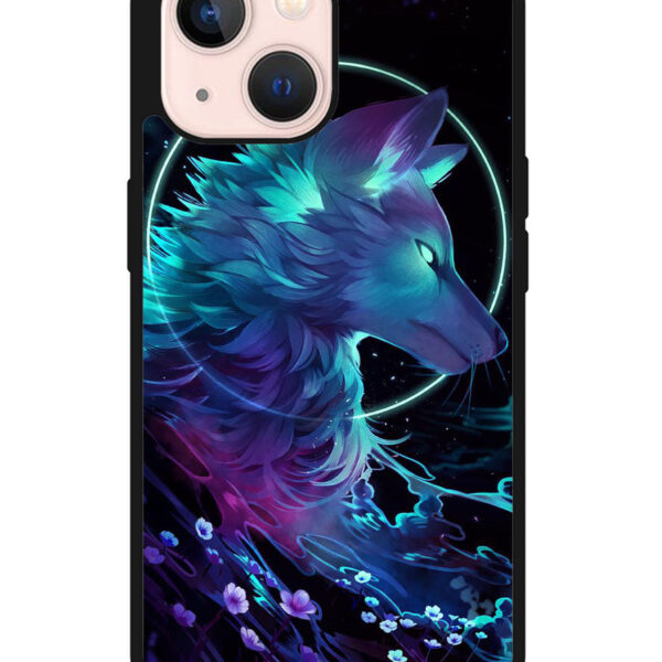 Cosmic Wolf of Galaxy iPhone 13 Mini Case CT9619