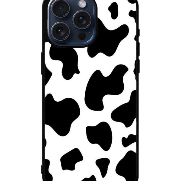 Cow Pattern iPhone 15 Pro Max Case CT9965