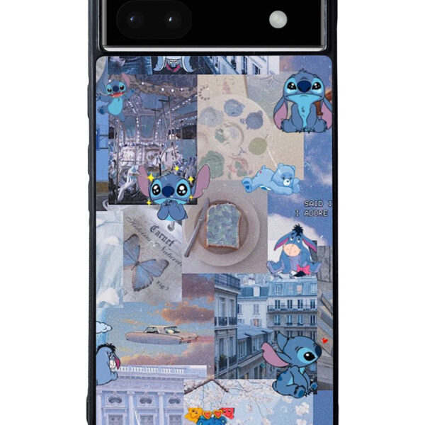 Cute Blue Picture Google Pixel 6A Case CT9249