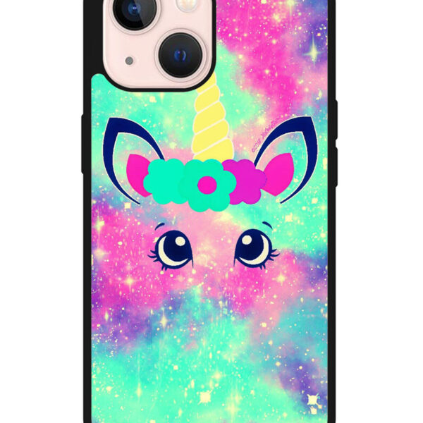 Cute Unicorn Google iPhone 13 Mini Case CT1041