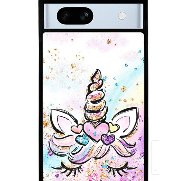 Cute Unicorn Sparkling Google Pixel 7A Case CT7820
