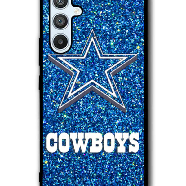 Dallas Cowboys Sparkling Glitter Samsung Galaxy A54 5G Case CT1261