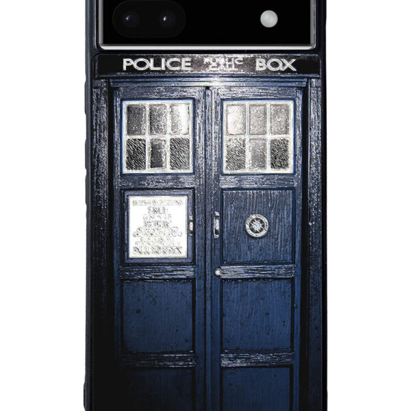 Dark Blue Tardis Doctor Who Toy Google Pixel 6A Case CT0237