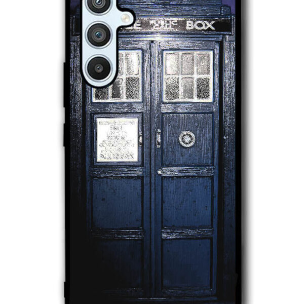 Dark Blue Tardis Doctor Who Toy Google Samsung Galaxy A54 5G Case CT0237