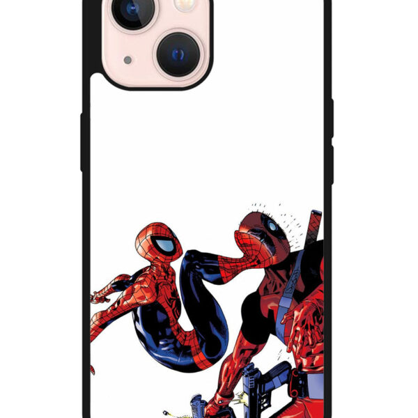 Deadpool x Spiderman Marvel iPhone 13 Mini Case CT6286