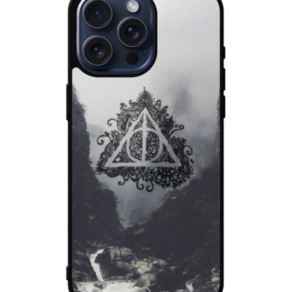 Deathly Hallows Harry Potter iPhone 15 Pro Max Case CT1858