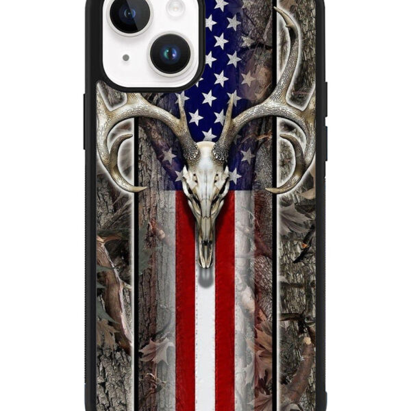 deer camo iPhone 15 Plus Case CT4638