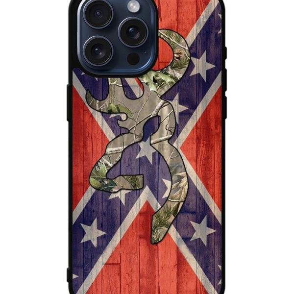deer camo iPhone 15 Pro Max Case CT7296
