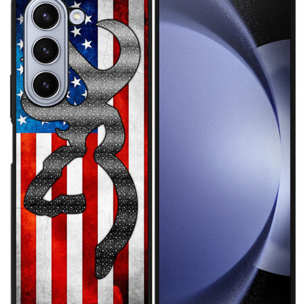 Deer Camo Samsung Galaxy Z Fold 5 2023 5G Case CT1658