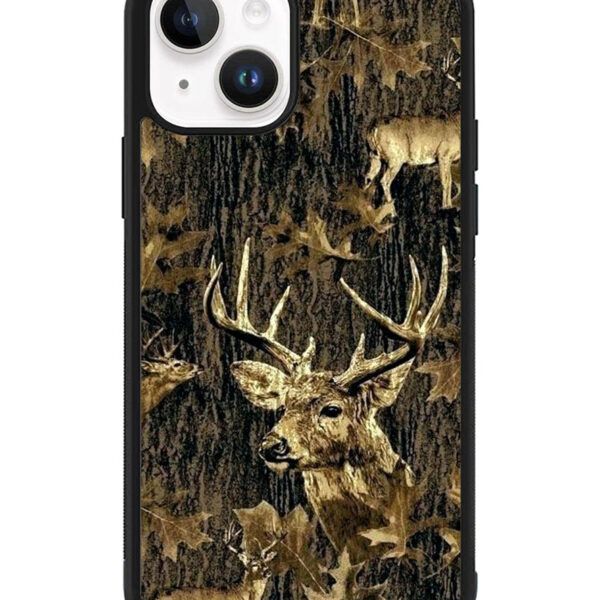 Deer Hunting Camo iPhone 15 Case CT1379