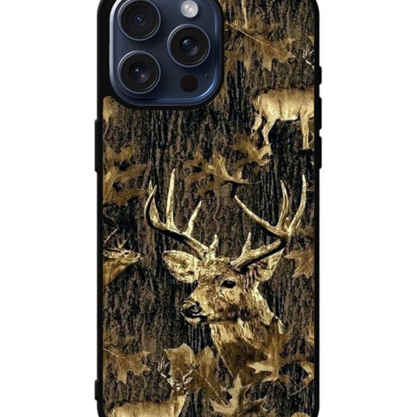 Deer Hunting Camo iPhone 15 Pro Max Case CT1379