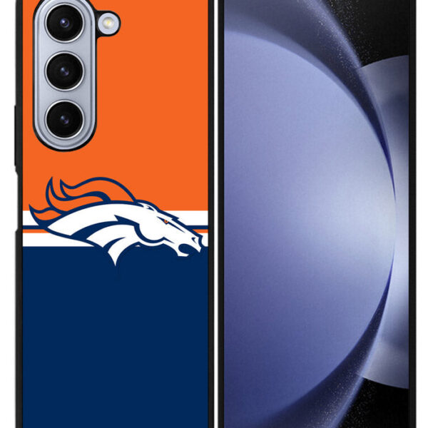Denver Broncos Google Samsung Galaxy Z Fold 5 2023 5G Case CT1933