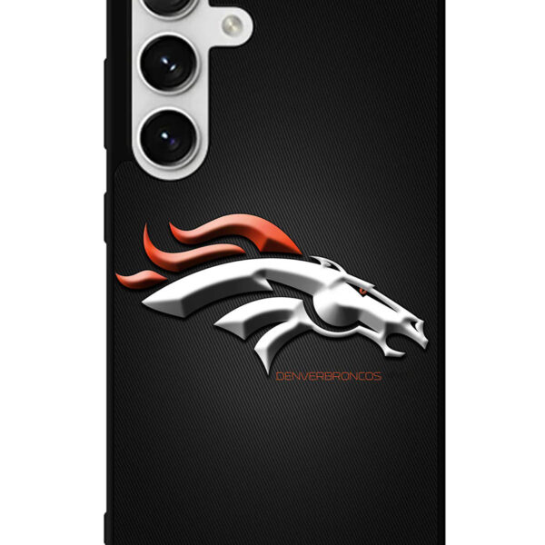 Denver Broncos Grey Background Samsung Galaxy S24 5G Case CT7118