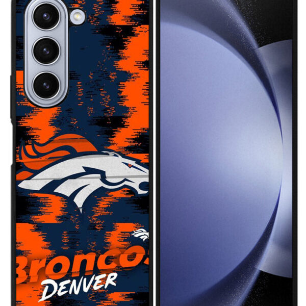 Denver Broncos NFL Team Logo Samsung Galaxy Z Fold 5 2023 5G Case CT10355