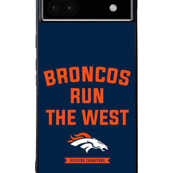 Denver Broncos Run The West Google Pixel 6A Case CT7110