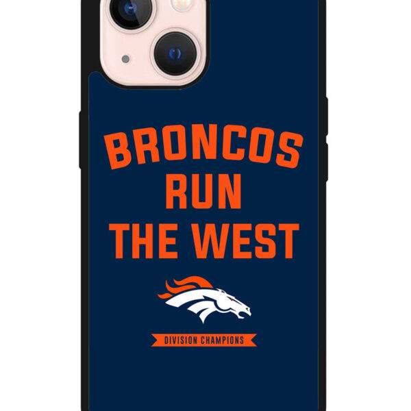 Denver Broncos Run The West iPhone 13 Mini Case CT7110