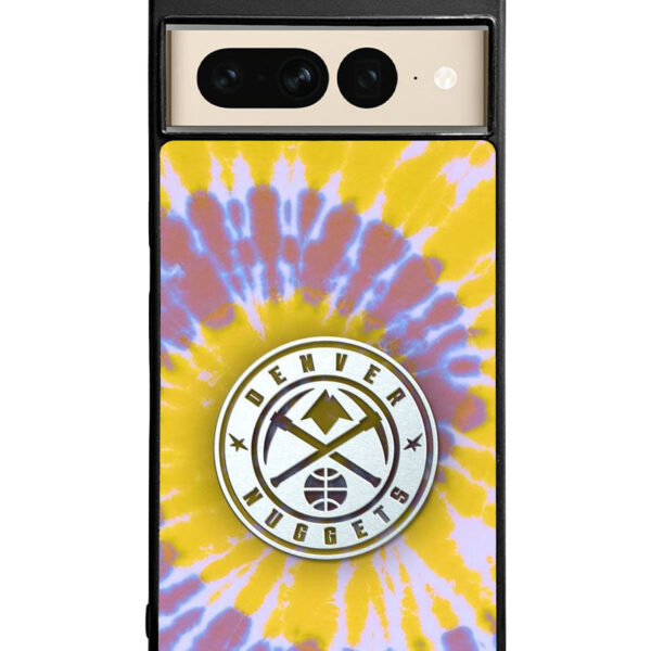 Denver Nuggets Tie Dye Style Logo Google Pixel 7 Pro Case CT10705