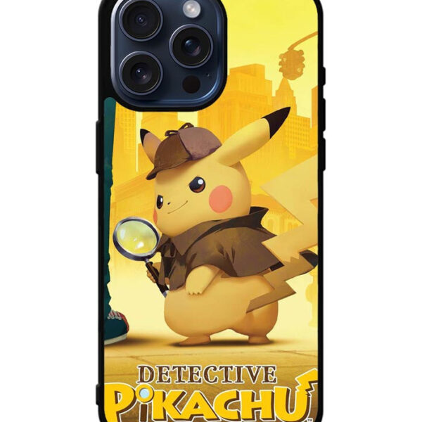 Detective Pikachu iPhone 15 Pro Max Case CT0487