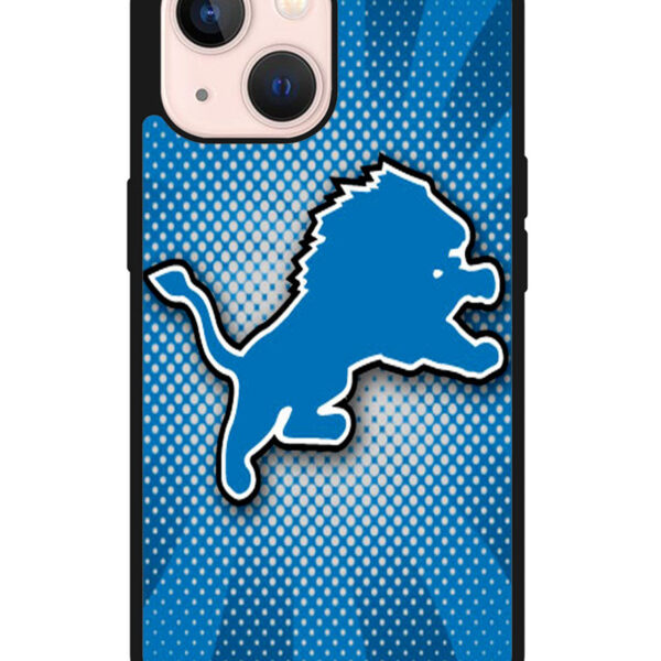 Detroit Lions Liser Google iPhone 13 Mini Case CT1304