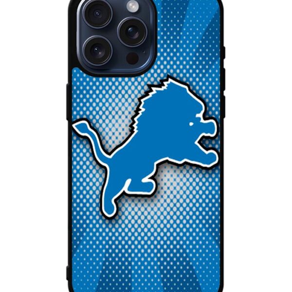 Detroit Lions Liser iPhone 15 Pro Max Case CT1304