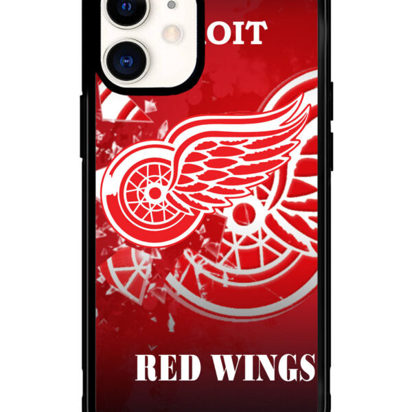 Detroit Red iPhone 12 Case CT2881