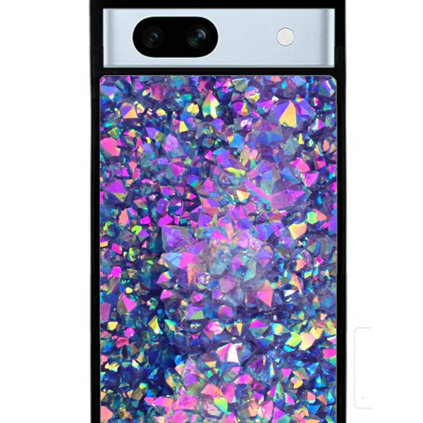 Diamond Stone and Glitter Google Pixel 7A Case CT4683