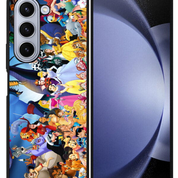 disney all characters Samsung Galaxy Z Fold 5 2023 5G Case CT4675