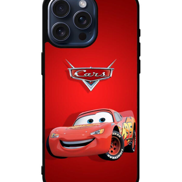 Disney Cars Lightning McQueen iPhone 15 Pro Max Case CT6301