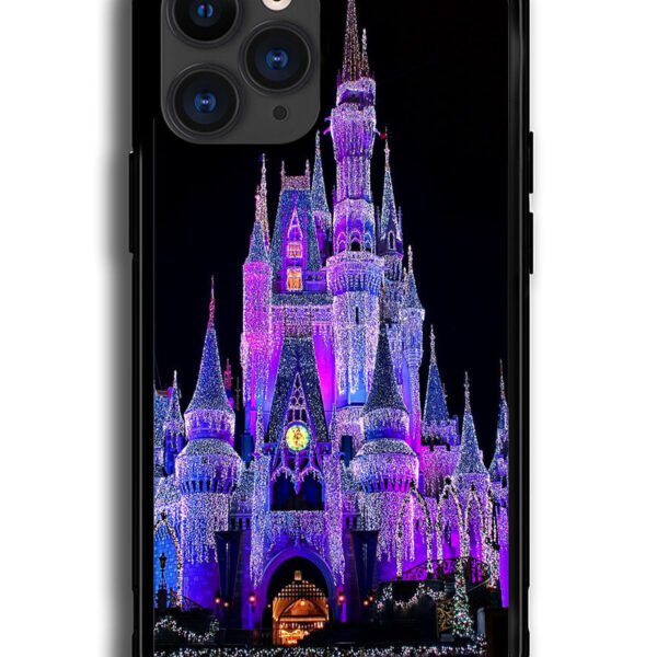 Disney Castle Night Lights Google iPhone 13 Pro Max Case CT0359
