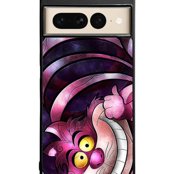 DISNEY CHESHIRE CAT STAINED GLASS Google Google Pixel 7 Pro Case CT0561