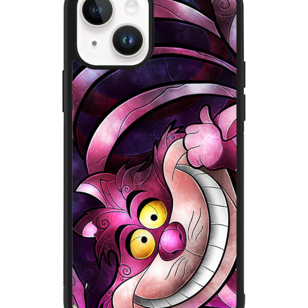 DISNEY CHESHIRE CAT STAINED GLASS iPhone 15 Plus Case CT0561