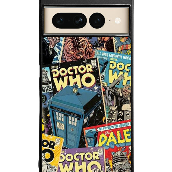 Doctor Who Comic Google Pixel 7 Pro Case CT4698
