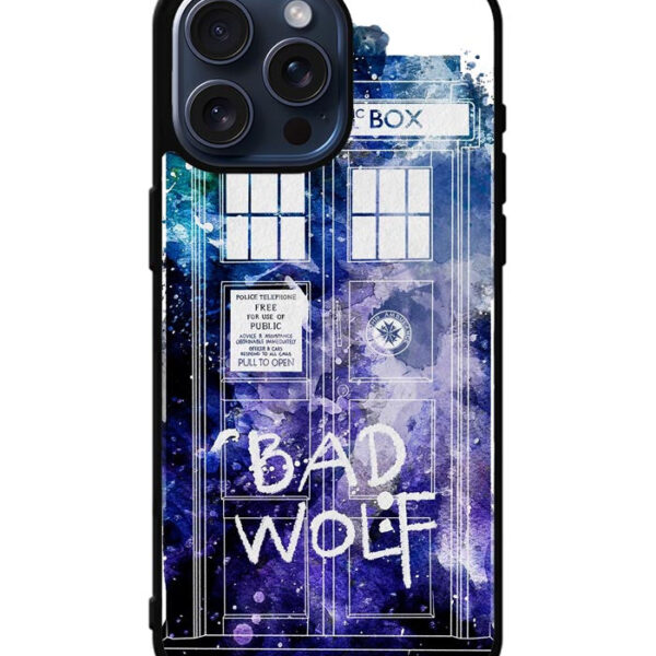 Doctor Who Police Box iPhone 15 Pro Max Case CT1789