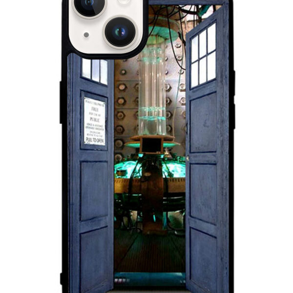 Doctor Who TARDIS Door Open Google iPhone 14 Plus Case CT1213
