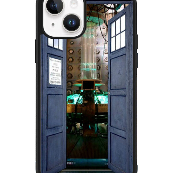 Doctor Who TARDIS Door Open iPhone 15 Plus Case CT1213