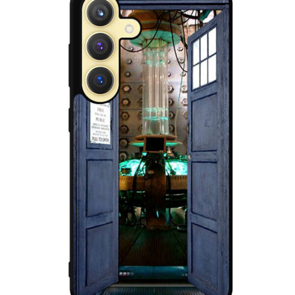 Doctor Who TARDIS Door Open Samsung Galaxy S24 Plus Case CT1213