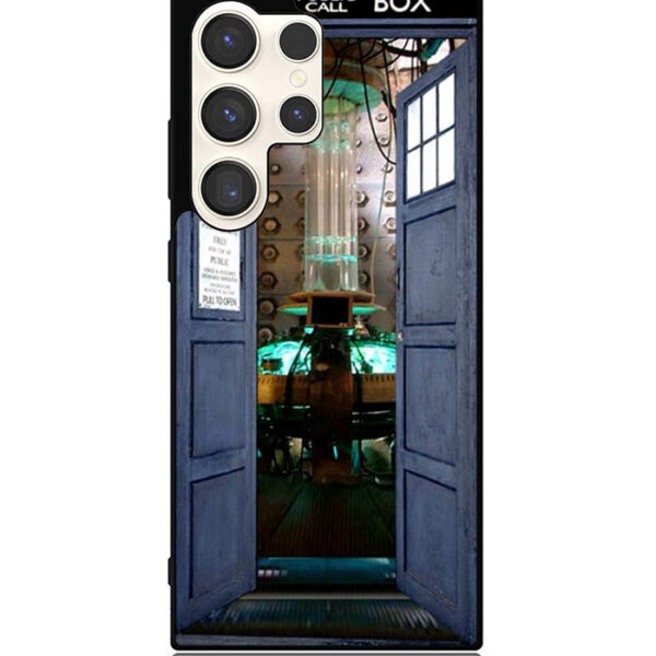 Doctor Who TARDIS Door Open Samsung Galaxy S24 Ultra Case CT1213