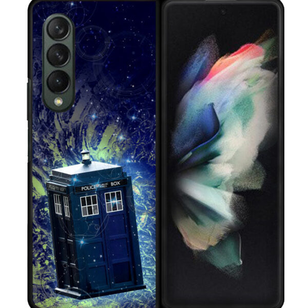 Doctor Who Tardis Police Box Google Samsung Galaxy Z Fold 3 5G CT0650