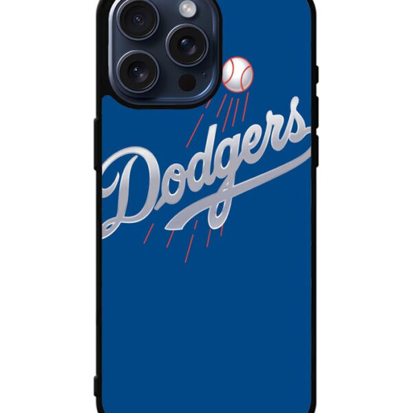 Dodgers Full Baseball League Logo iPhone 15 Pro Max Case CT1817