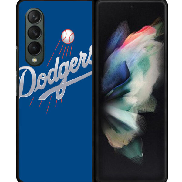 Dodgers Full Baseball League Logo Samsung Galaxy Z Fold 4 5G CT1817