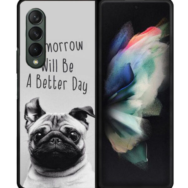 Dog Pug Google Samsung Galaxy Z Fold 3 5G CT1796